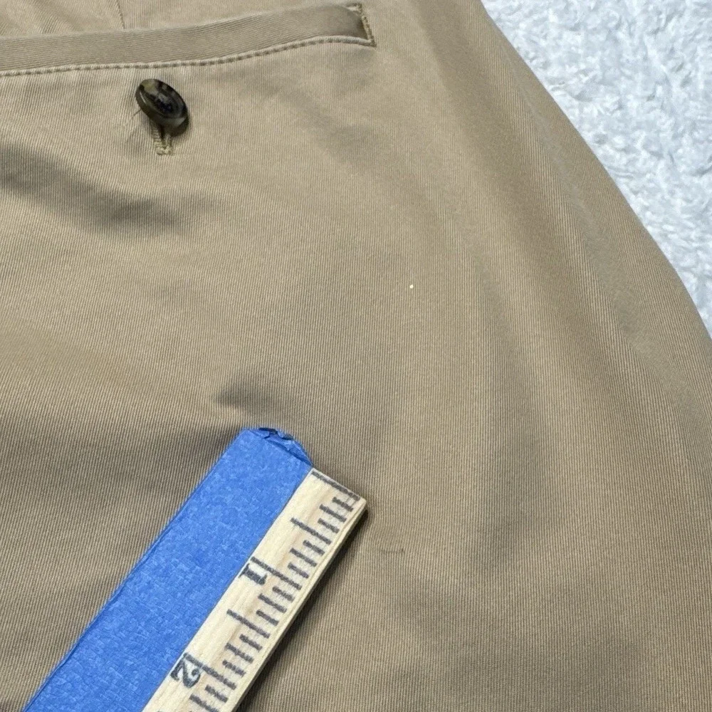 Brooks Brothers Chino Shorts Mens 38 Tan Advantage Lightweight Stretch‎ Khaki